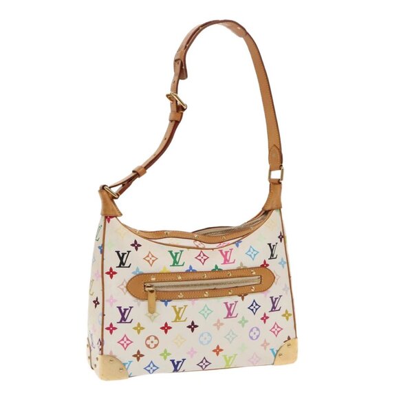 LOUIS VUITTON Monogram Multicolor Boulogne Shoulder Bag M92660 Auth 94715AV - Picture 1 of 16